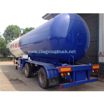 Stainless steel milk tank/fuel transport tanker trailer